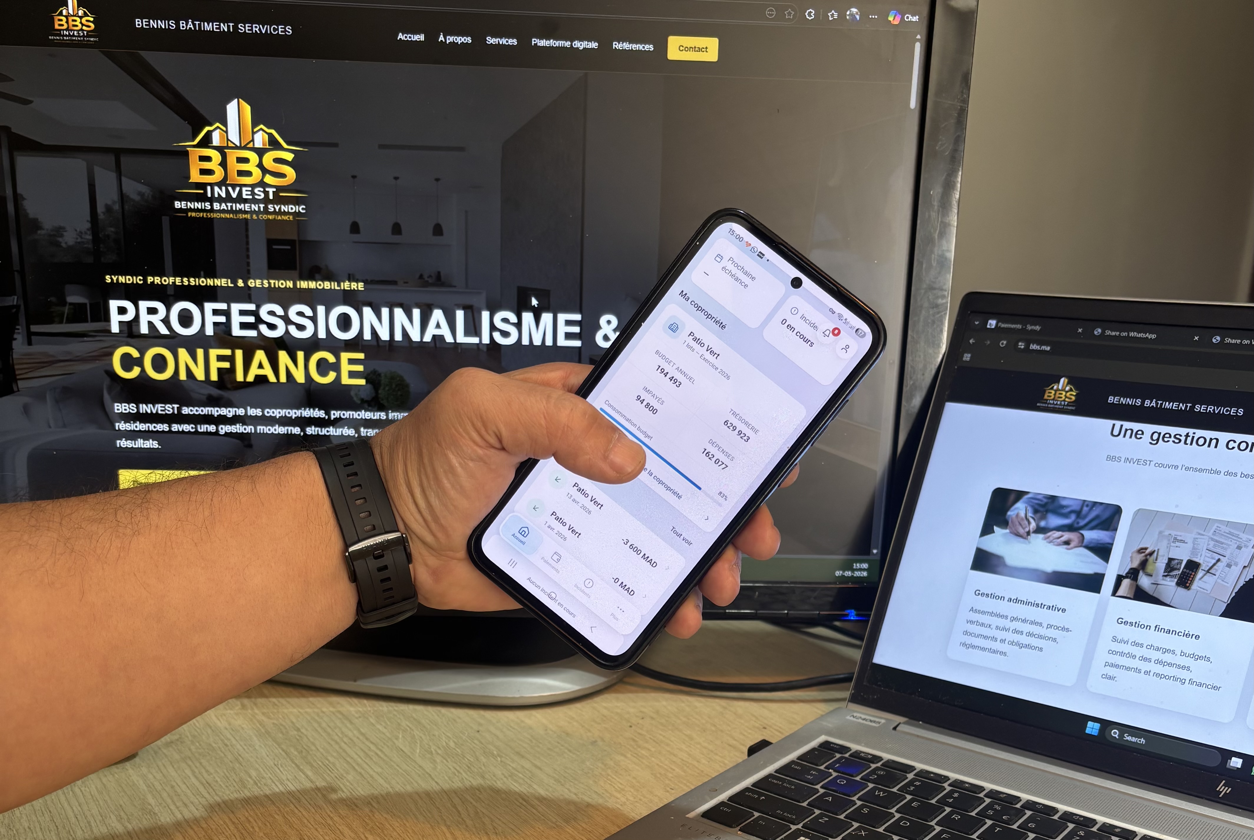 Application mobile de gestion
